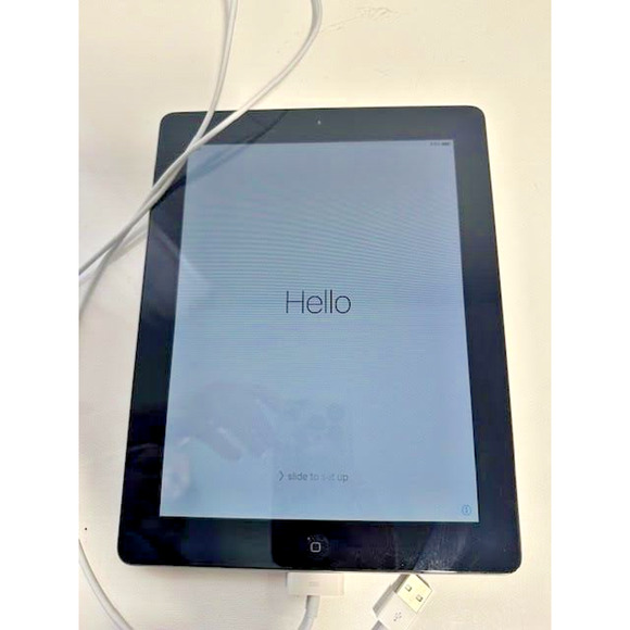 Apple iPad 2nd Gen space gray A1395 16GB Wi-Fi EXCELLENT condition Locked - Picture 1 of 4